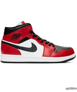 AJ 1 Mid Chicago Toe Shoes Sneakers – nk0004494
