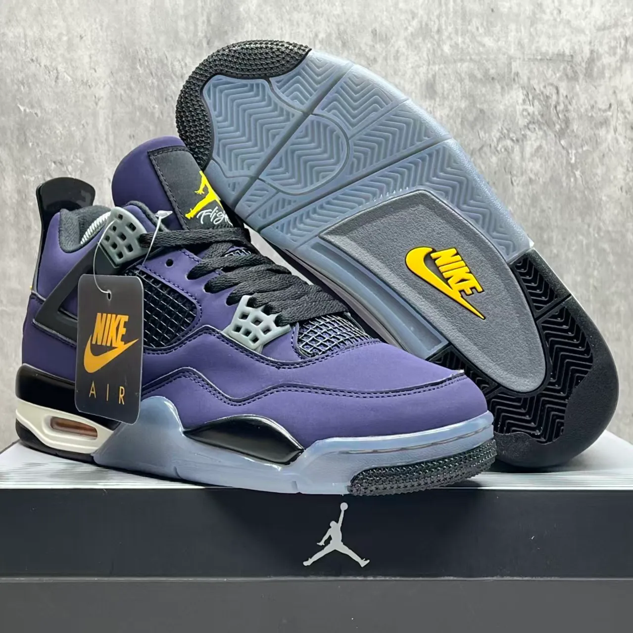 AJ 4 Lakers Shoes Sneakers - nk0004535 - Image 14