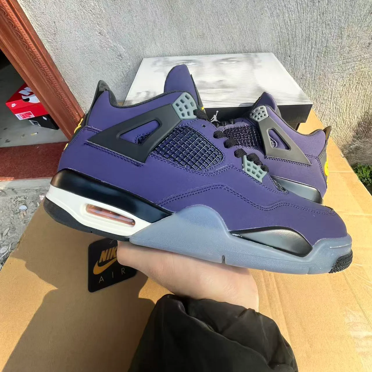 AJ 4 Lakers Shoes Sneakers - nk0004535 - Image 16