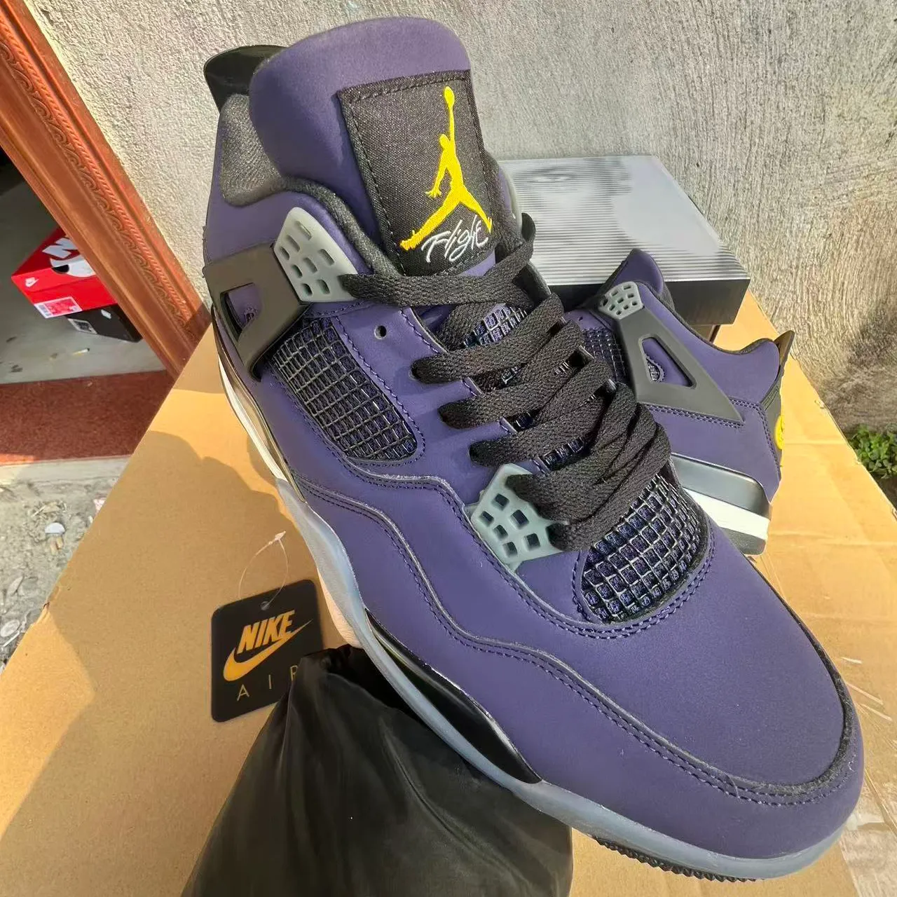 AJ 4 Lakers Shoes Sneakers - nk0004535 - Image 17