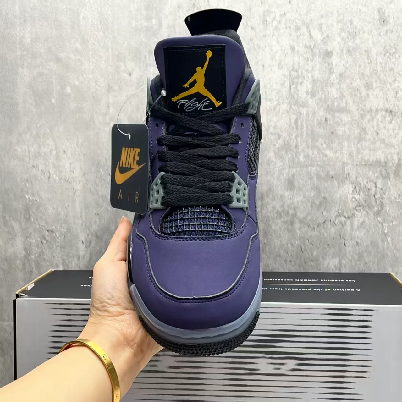 AJ 4 Lakers Shoes Sneakers - nk0004535 - Image 9