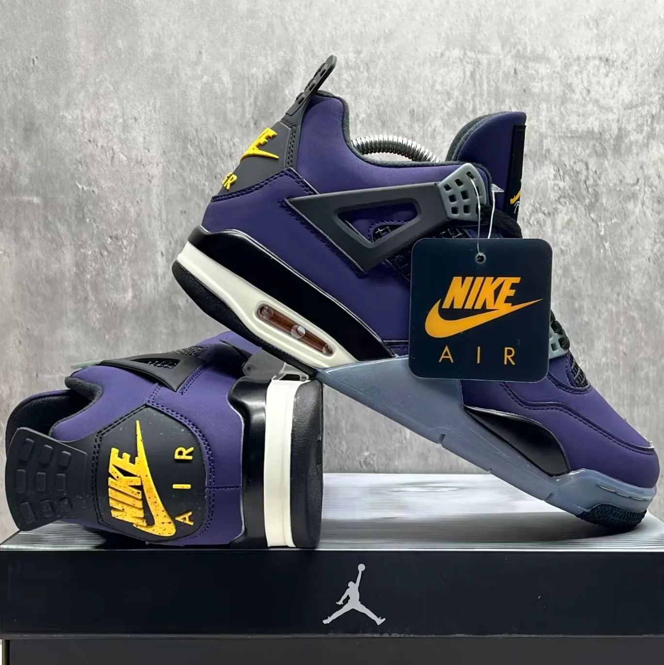 AJ 4 Lakers Shoes Sneakers - nk0004535 - Image 12