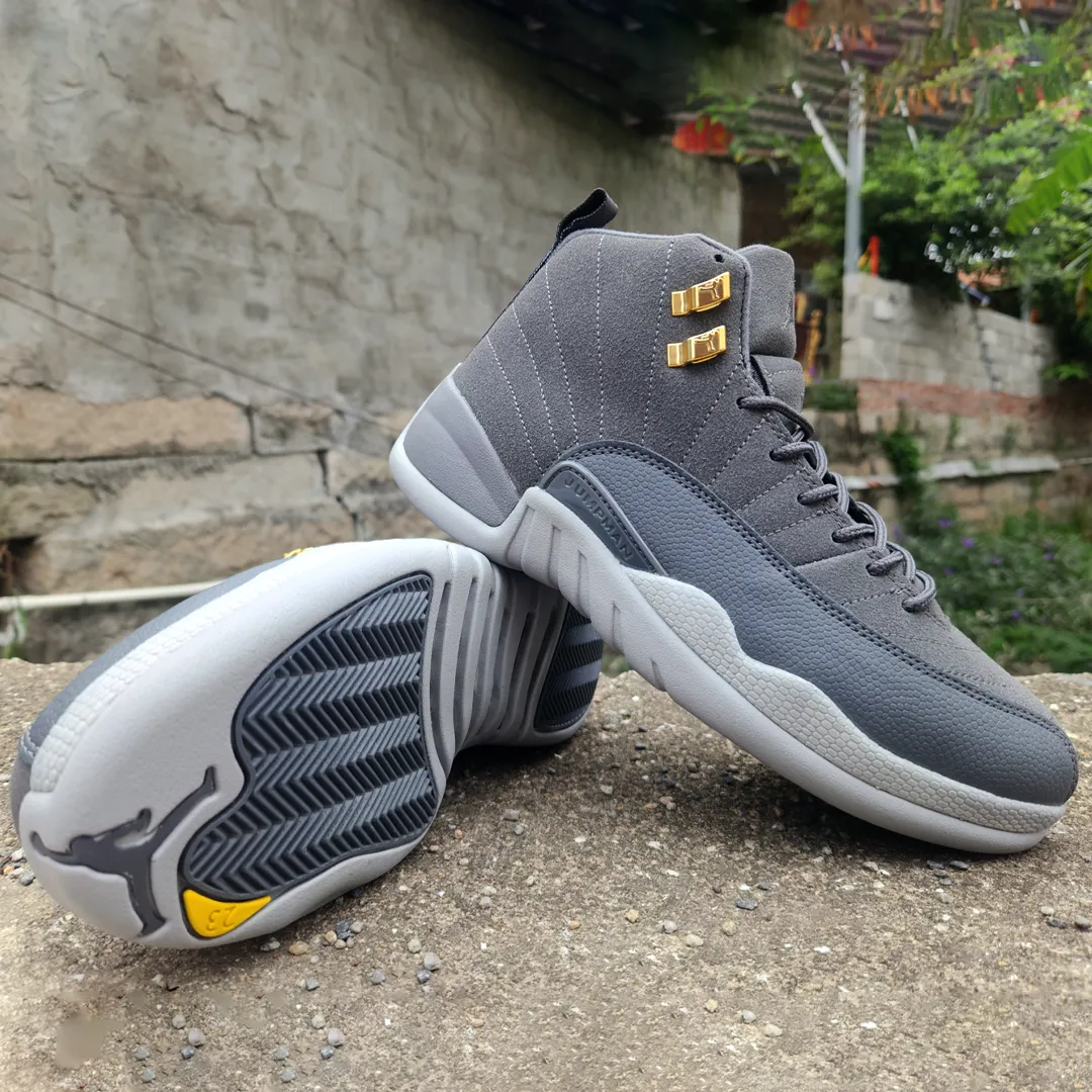 AJ 12 Dark Grey Shoes Sneakers – nk0004540 - Image 6