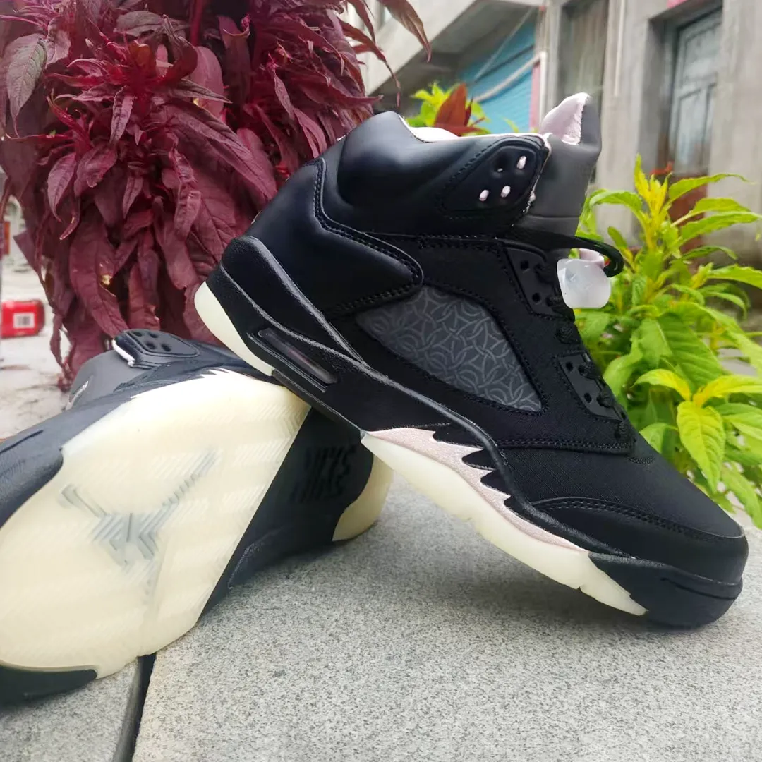 PSG x AJ 5 Off-Noir Shoes Sneakers - nk0004542 - Image 8