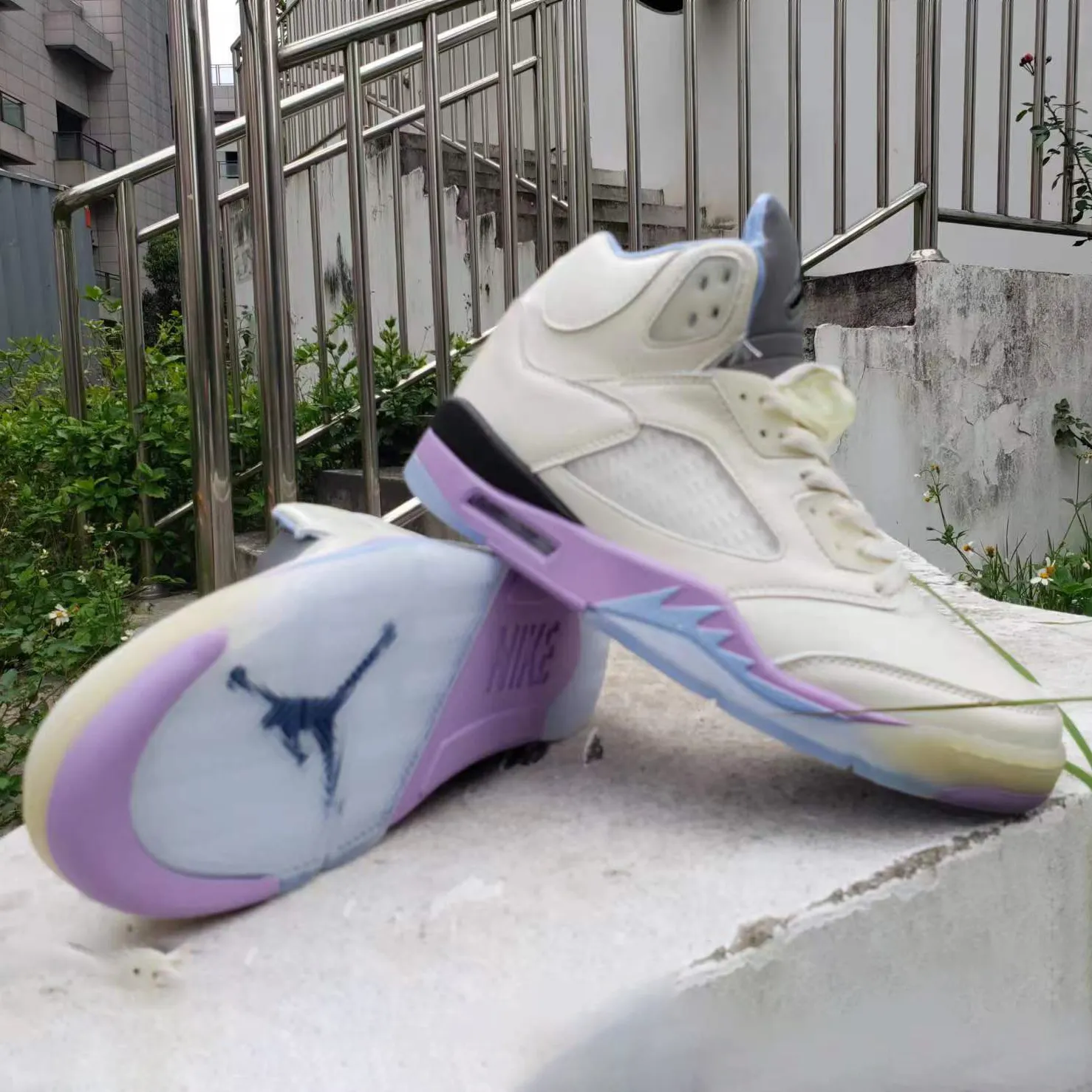 DJ Khaled x AJ 5 Sail Shoes Sneakers - nk0004556 - Image 9