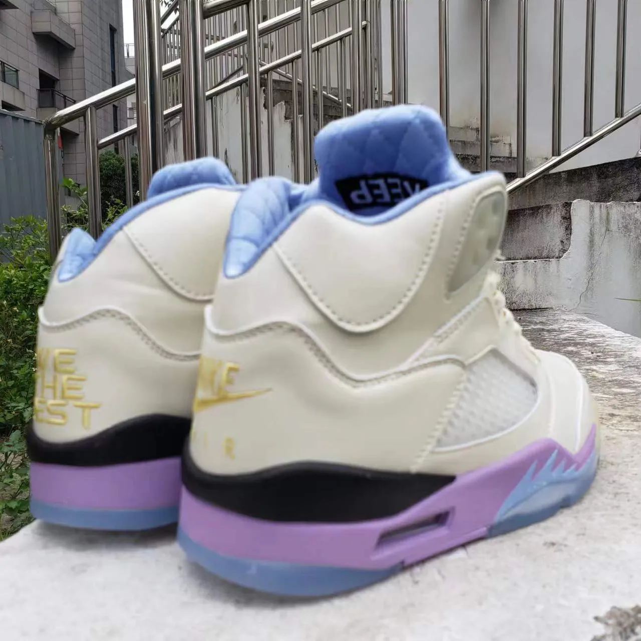 DJ Khaled x AJ 5 Sail Shoes Sneakers - nk0004556 - Image 11