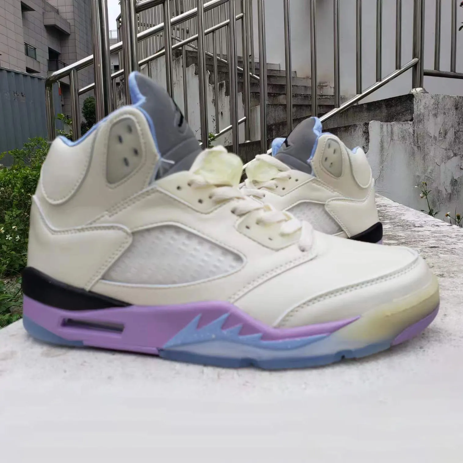 DJ Khaled x AJ 5 Sail Shoes Sneakers - nk0004556 - Image 7