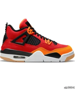 AJ 4 Fire Red Starfish Shoes Sneakers - nk0004577