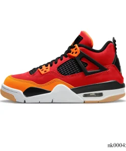 Alternative view of AJ 4 Fire Red Starfish Shoes Sneakers - nk0004577