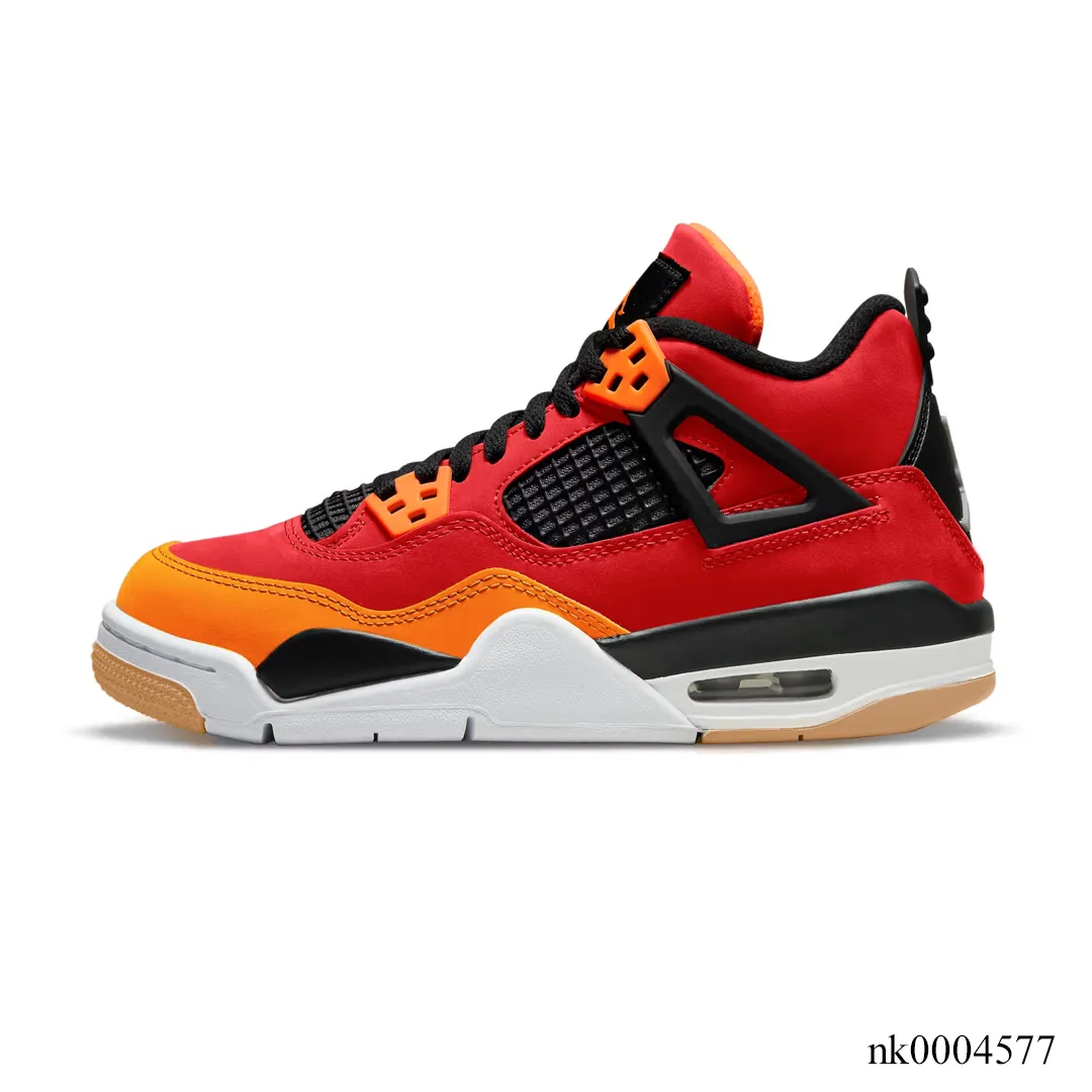 AJ 4 Fire Red Starfish Shoes Sneakers - nk0004577 - Image 2