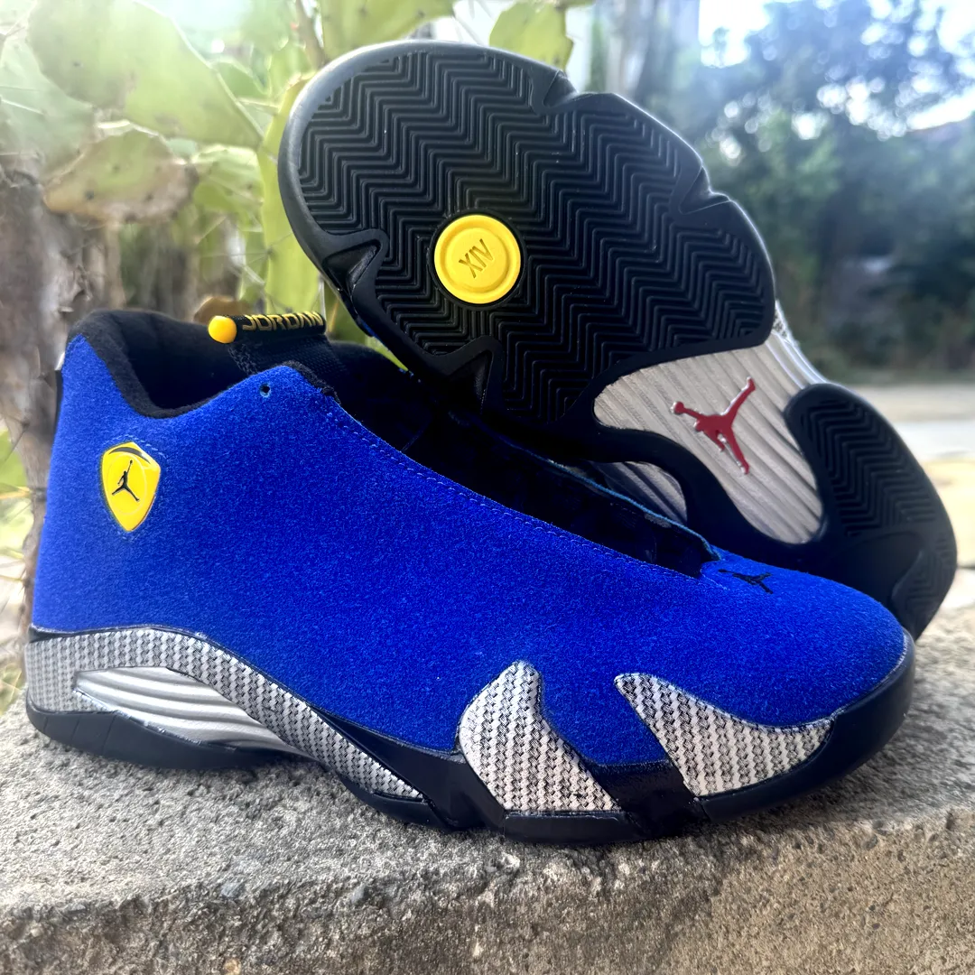 AJ 14 Ferrari Blue Shoes Sneakers - nk0004580 - Image 9