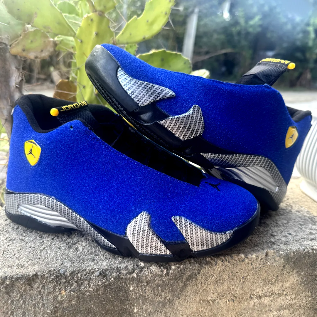 AJ 14 Ferrari Blue Shoes Sneakers - nk0004580 - Image 8