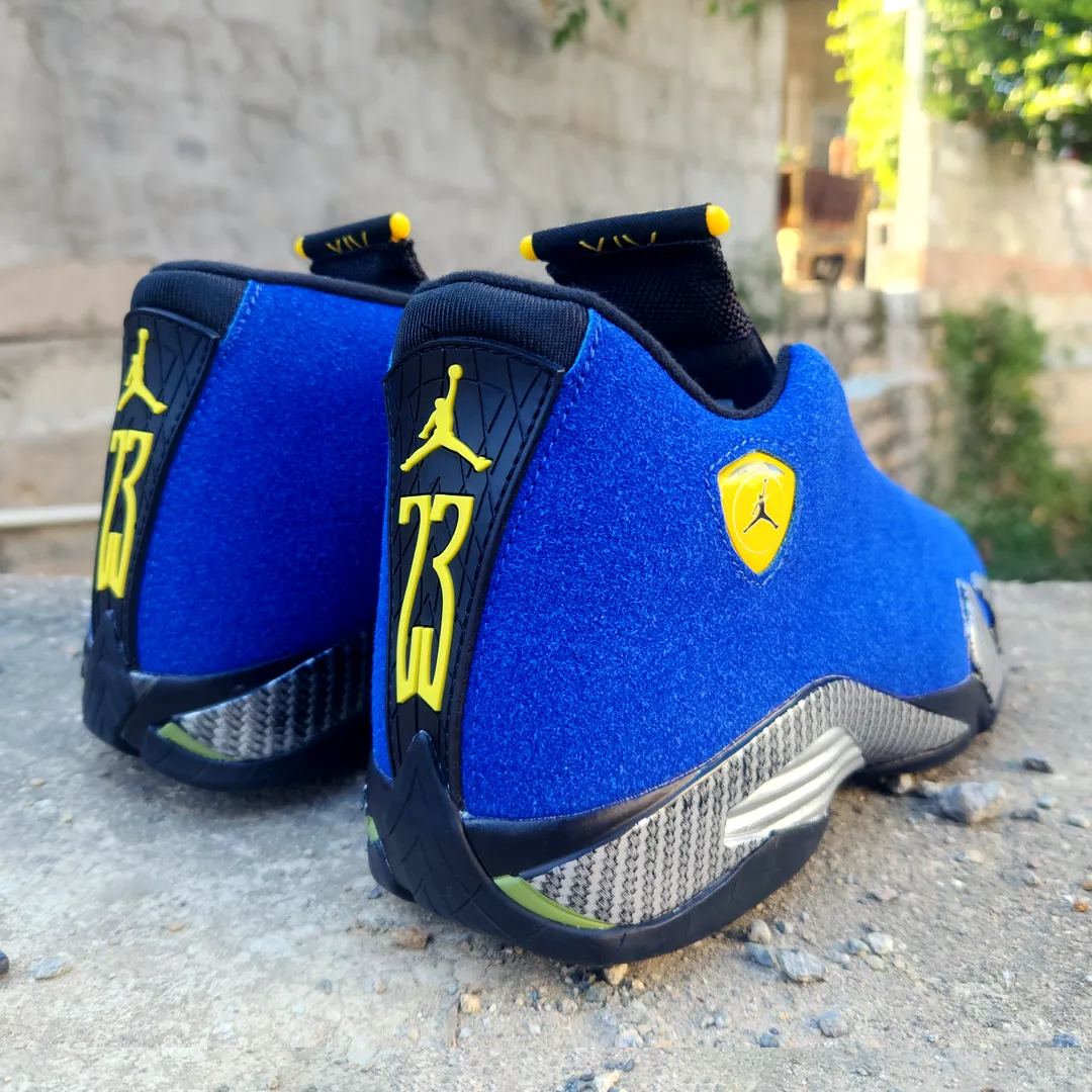 AJ 14 Ferrari Blue Shoes Sneakers - nk0004580 - Image 6