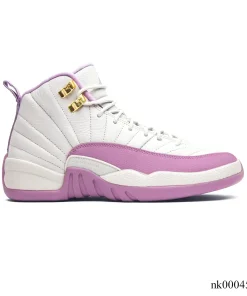 AJ 12 White Pink Shoes Sneakers - nk0004590