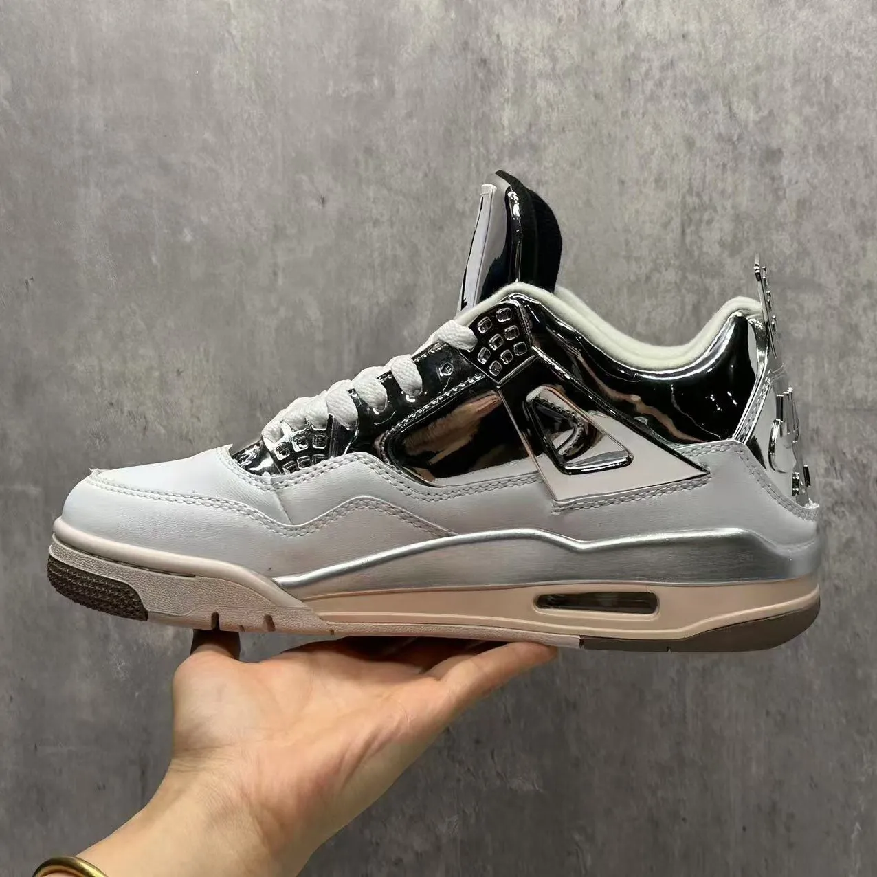 J Balvin x AJ 4 Rayo Shoes Sneakers - nk0004630 - Image 9