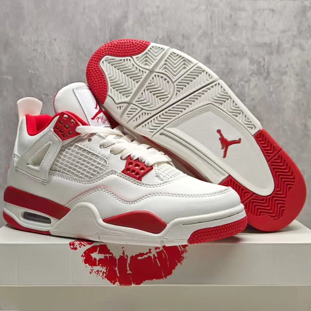 AJ 4 Sierra Red Shoes Sneakers - nk0004667 - Image 4