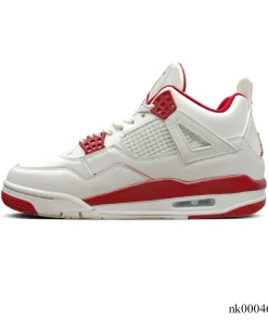 Alternative view of AJ 4 Sierra Red Shoes Sneakers - nk0004667
