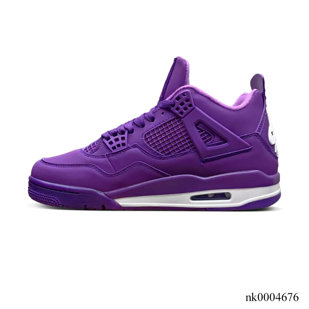 Nigel Sylvester x AJ 4 Purple Shoes Sneakers - nk0004676 - Image 2