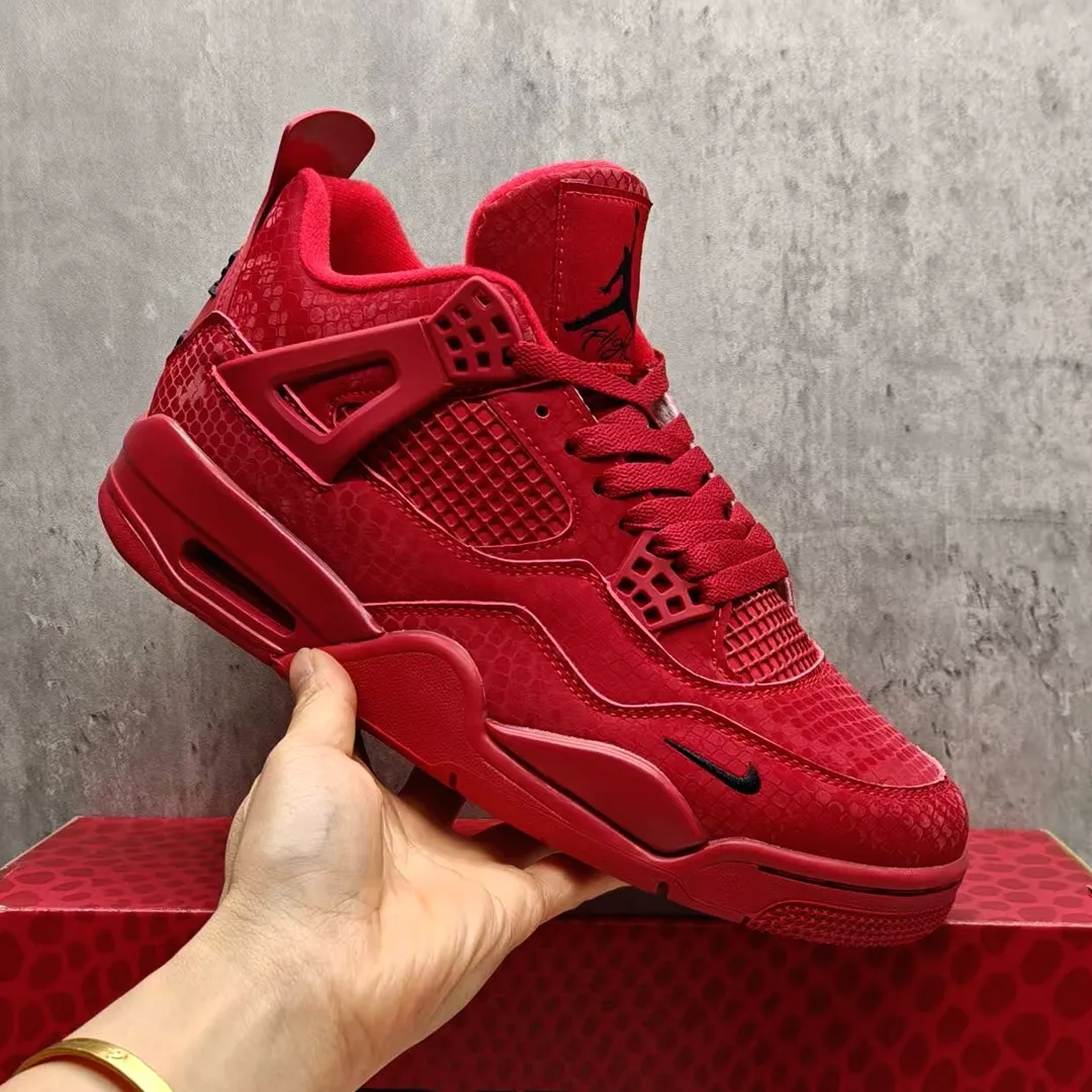 Nigel Sylvester x AJ 4 Red Mamba Shoes Sneakers - nk0004681 - Image 9