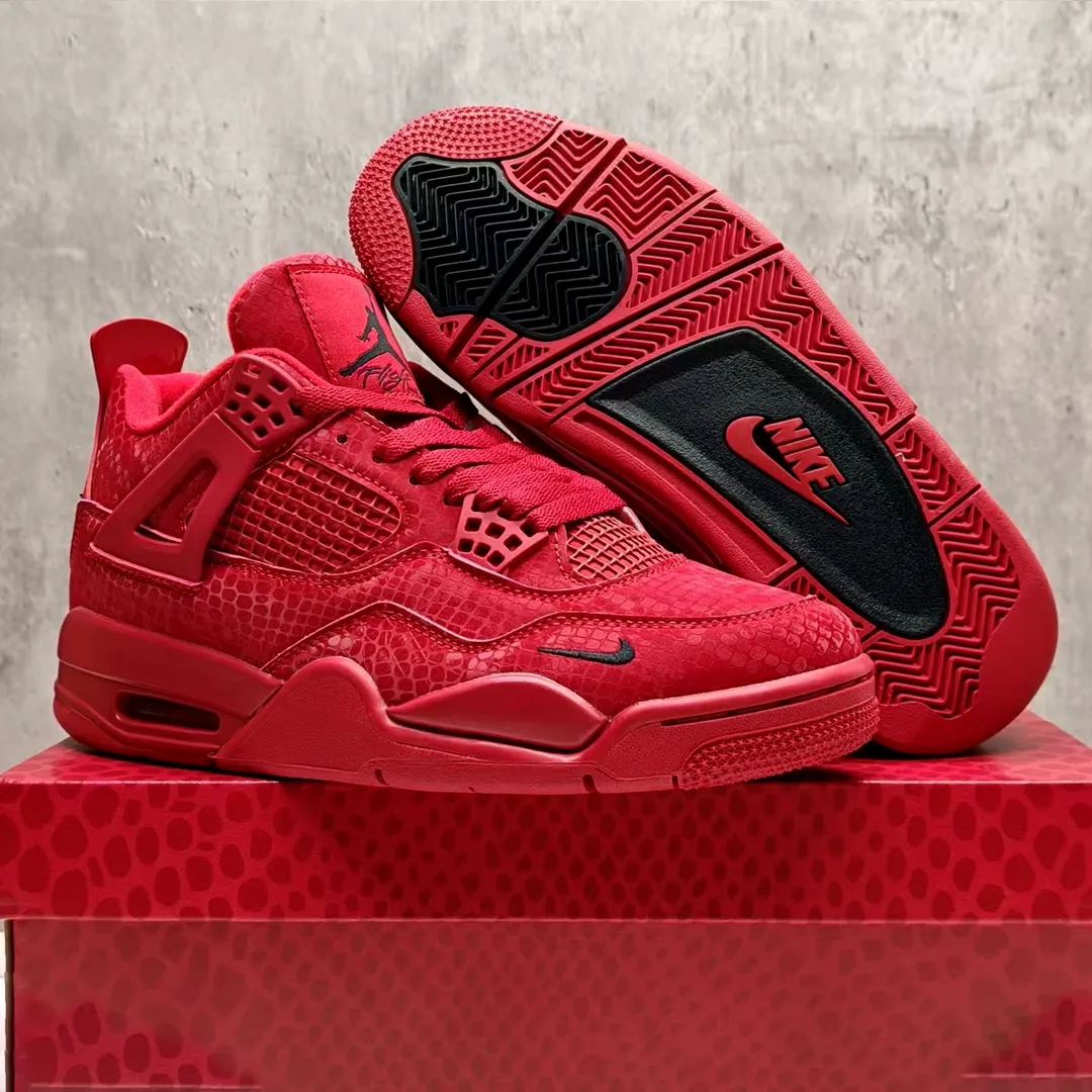 Nigel Sylvester x AJ 4 Red Mamba Shoes Sneakers - nk0004681 - Image 6