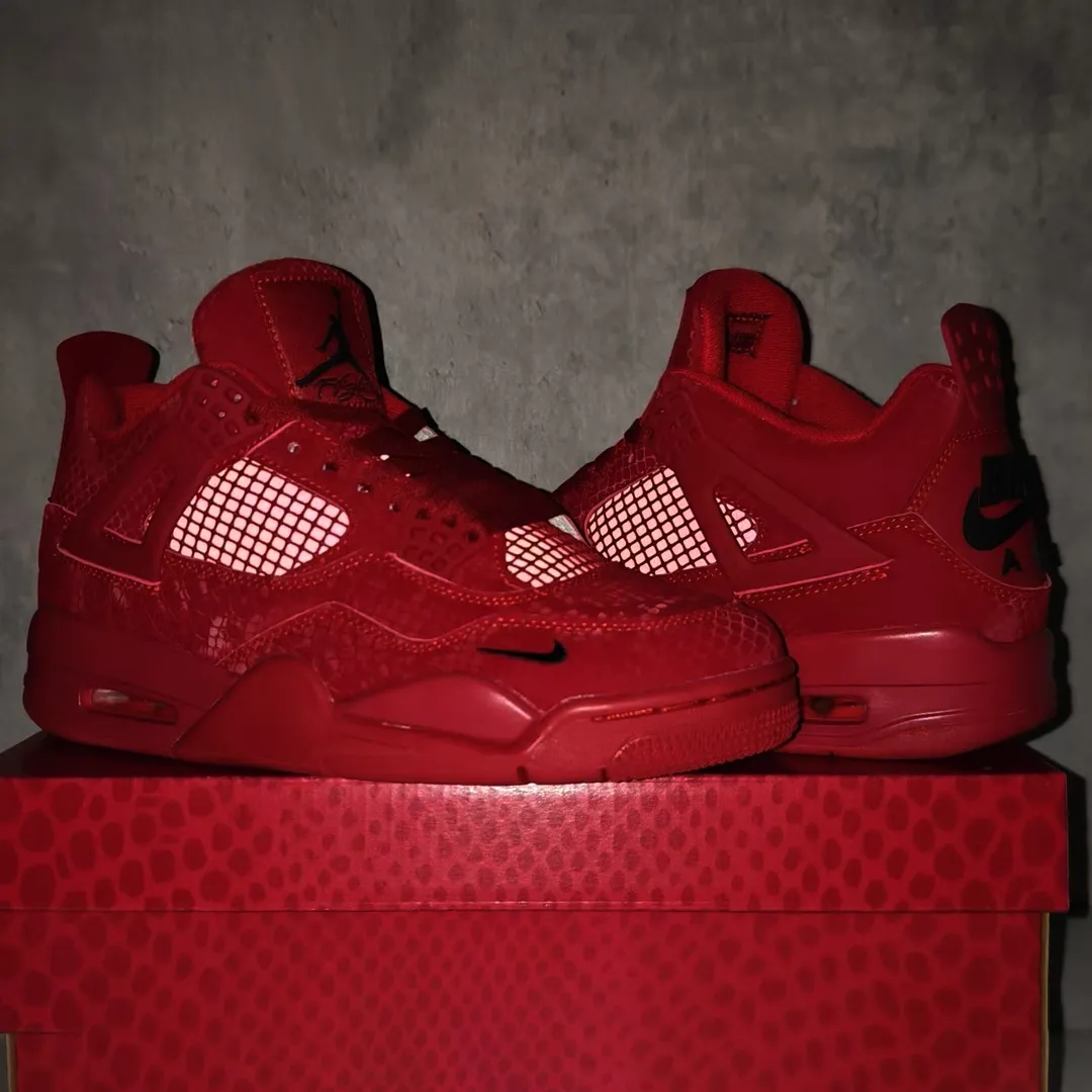 Nigel Sylvester x AJ 4 Red Mamba Shoes Sneakers - nk0004681 - Image 3