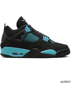 AJ 4 Black Cyan Shoes Sneakers - nk0004727