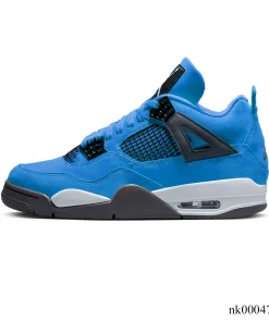 Alternative view of AJ 4 Pure Blue Shoes Sneakers - nk0004728