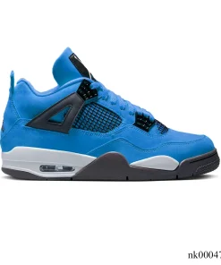 AJ 4 Pure Blue Shoes Sneakers - nk0004728