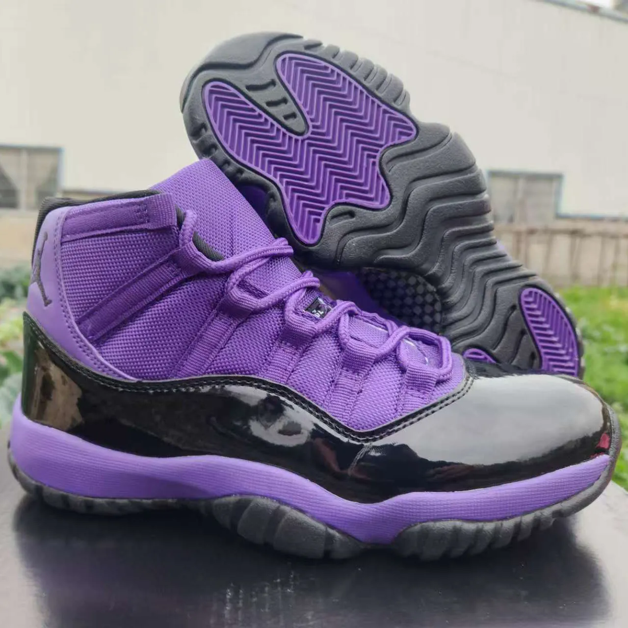AJ 11 Retro Gamma Purple Black Shoes Sneakers – nk0004786 - Image 6