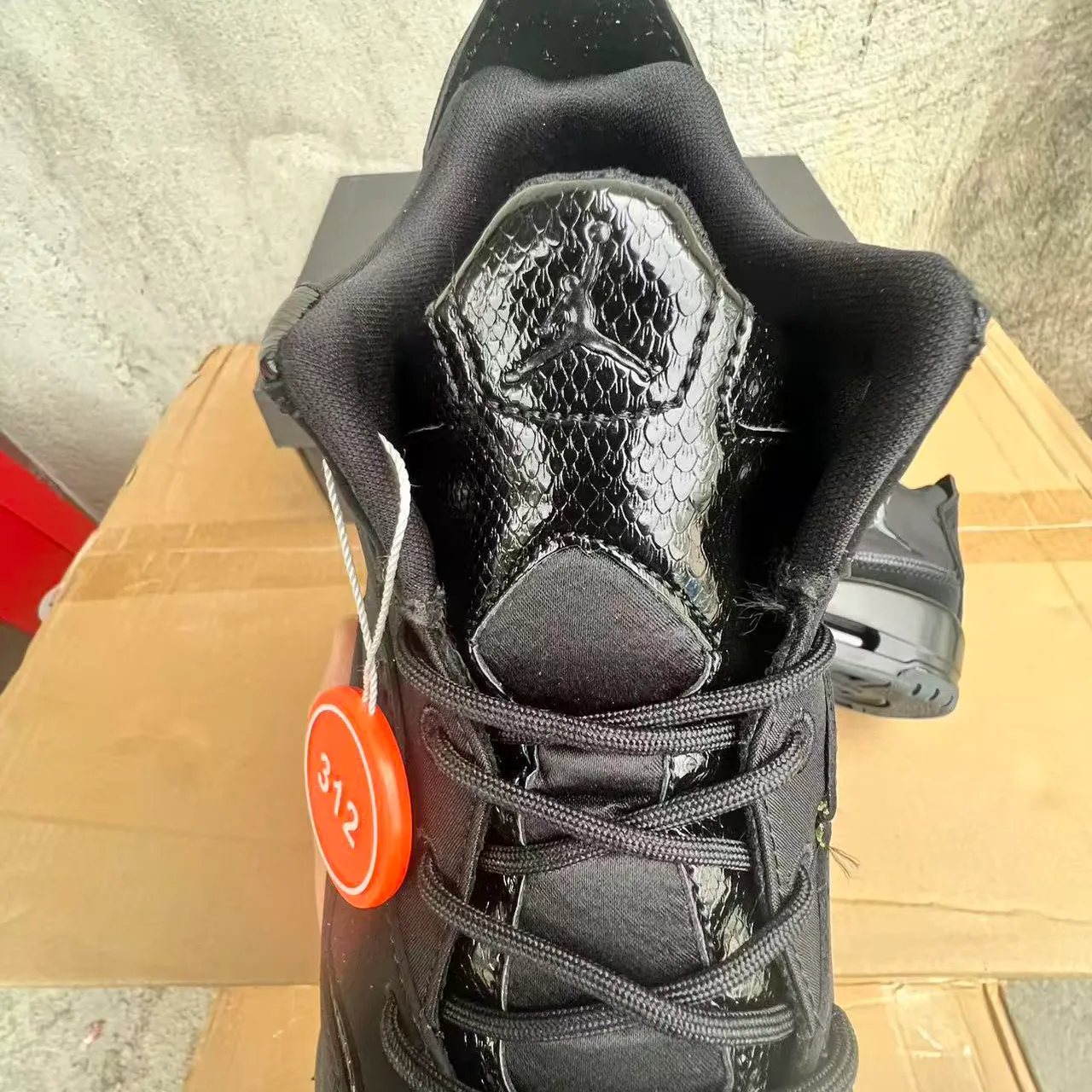 AJ Courtside 23 Triple Black Shoes Sneakers - nk0004812 - Image 14