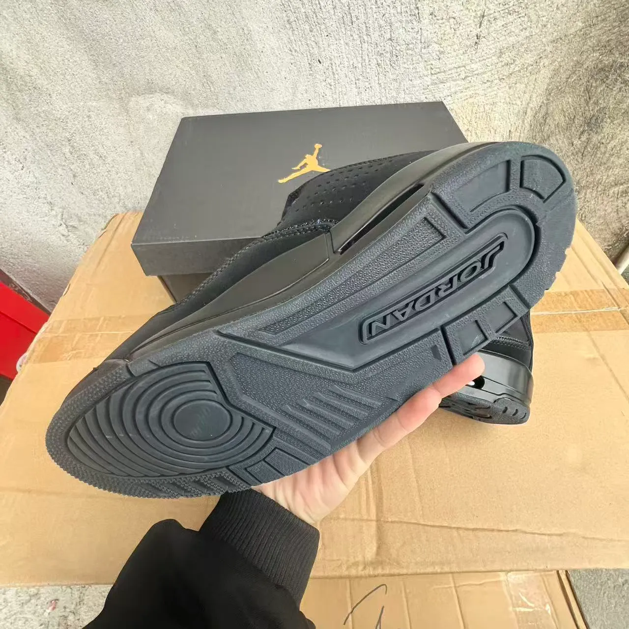 AJ Courtside 23 Triple Black Shoes Sneakers - nk0004812 - Image 11