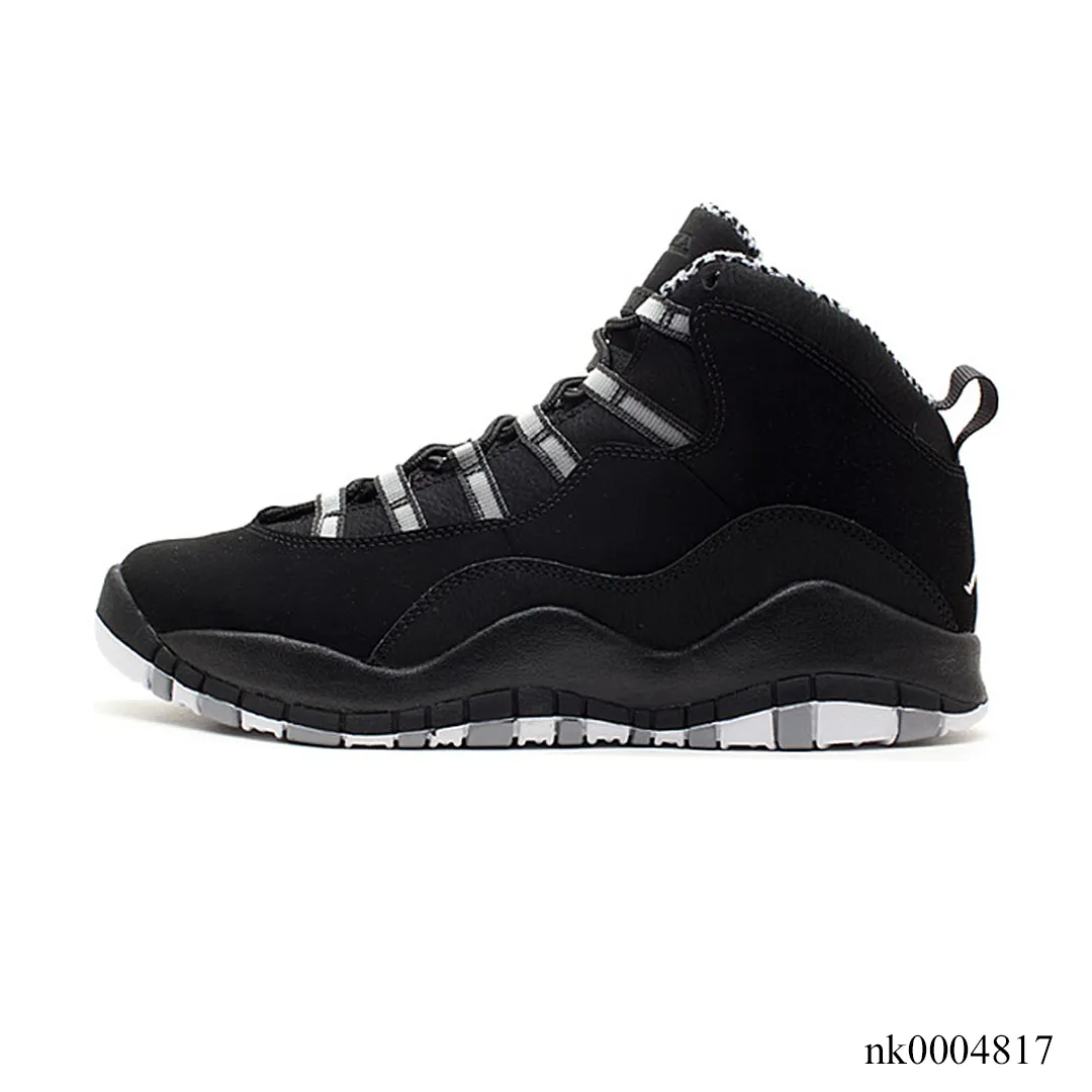 AJ 10 Black And White Stealth Shoes Sneakers - nk0004817 - Image 2