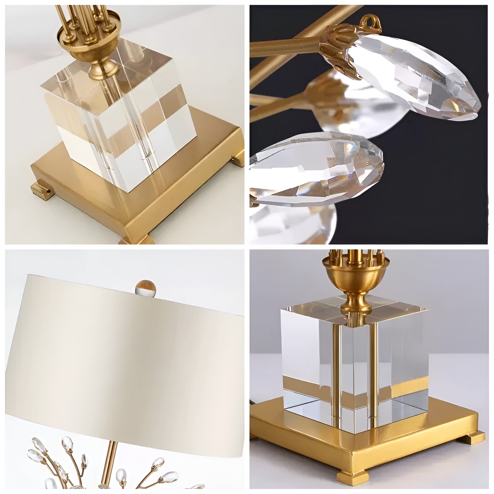 Gleaming Gold-Plated Table Lamp - Image 6
