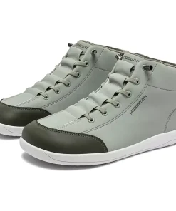 Wide Toe Box Faux Fur Lined Ankle Sneakers