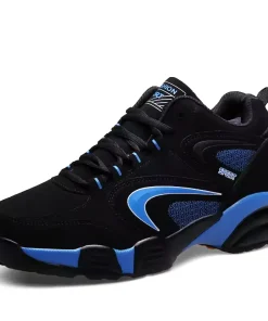 Casual Sneakers Fashion Leather Outdoor Sport Running Tenis Men