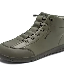 Shoes Zero-Drop Artificial Leather Sneakers