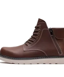 Alternative view of High Quality Men's Boots Genuine Leather Men Boots