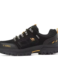 Brand Black Hiking Shoes Men Outdoor Climbing Trekking